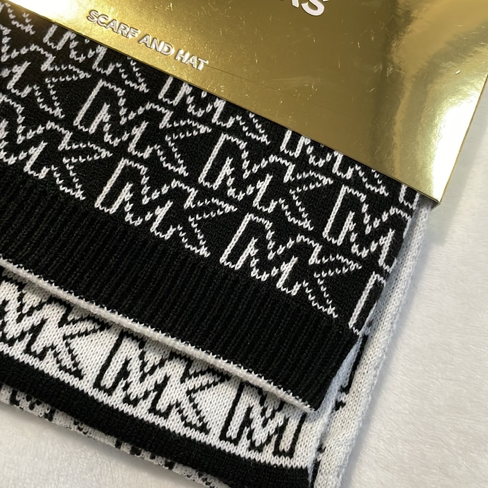 Michael Kors Scarf and Hat Set - Picture 2 of 5